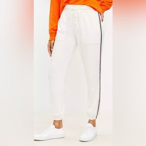 Women’s LOFT Lou & Grey Side Stripe Cozy Cotton Terry Joggers size XS